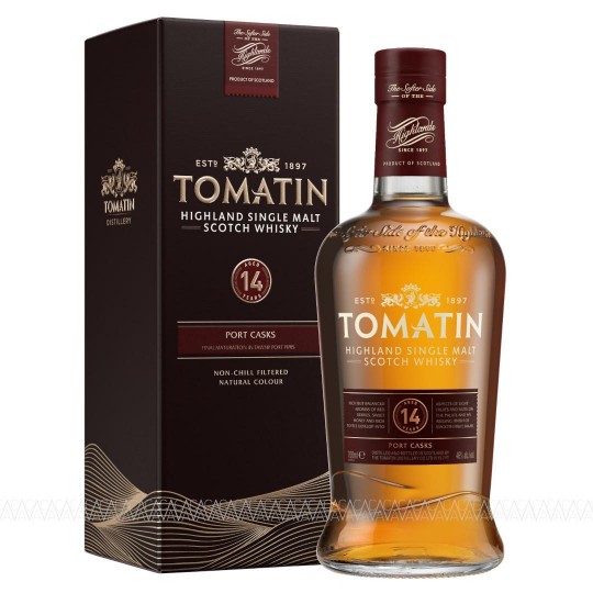 Tomatin 14 Years Old Port Finish Single Malt Scotch Whisky 700ml
