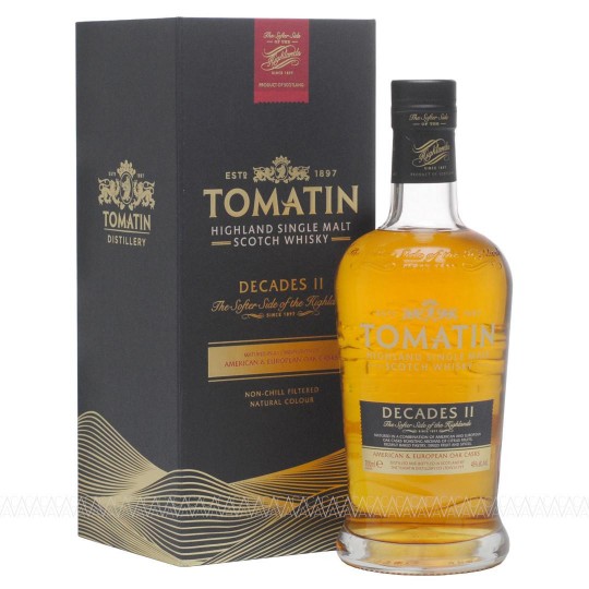 Tomatin Decades II Single Malt Scotch Whisky 700ml