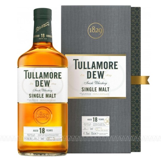 Tullamore D.E.W. 18 Years Old Single Malt Irish Whiskey 700ml