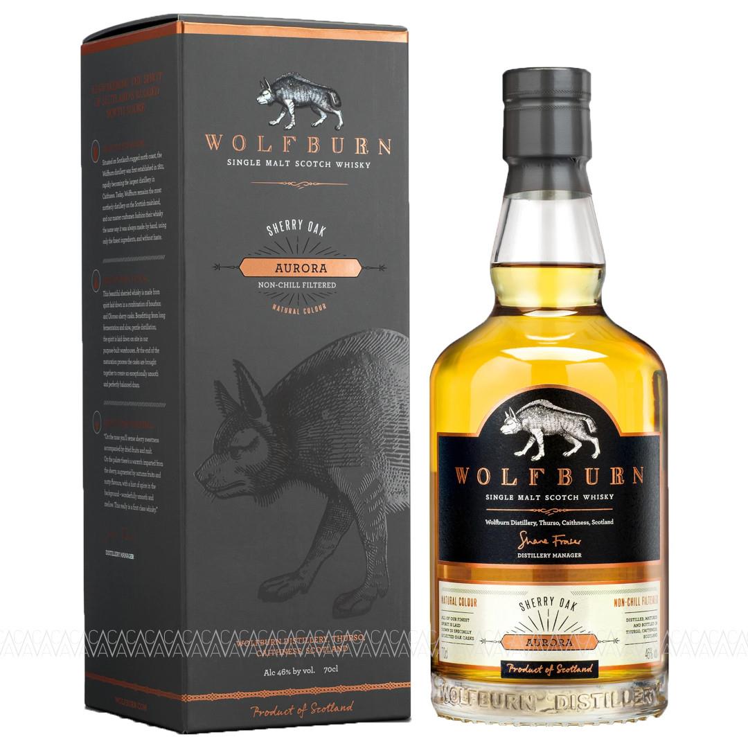 Wolfburn Aurora Sherry Oak Single Malt Scotch Whisky 700ml