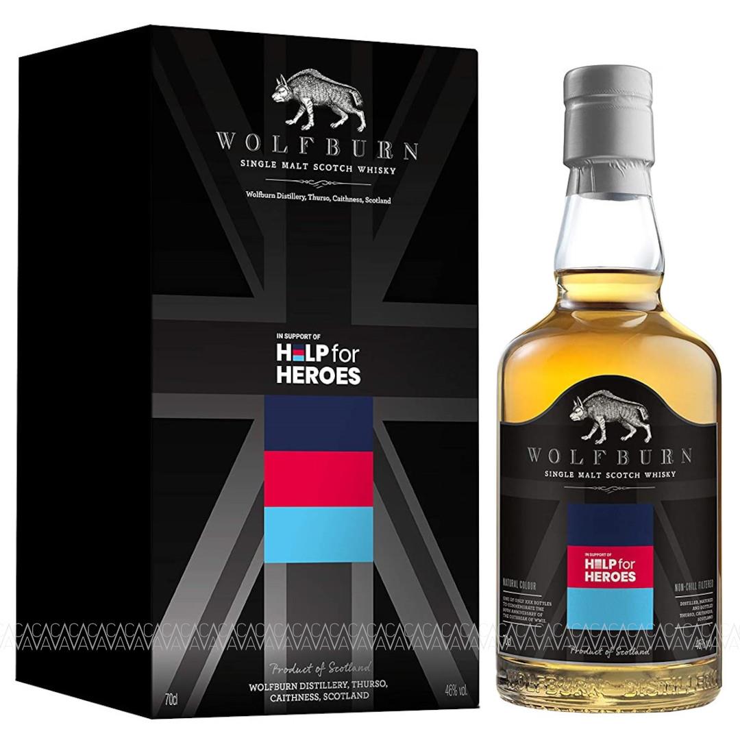 Wolfburn Help For Heroes Single Malt Scotch Whisky 700ml
