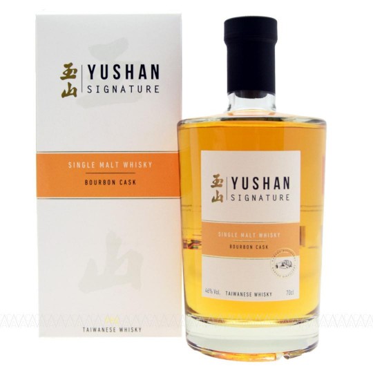 Yushan Signature Bourbon Cask Single Malt Taiwanese Whisky 700ml