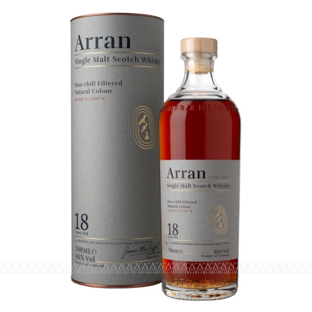 Arran 18 Years Old Single Malt Scotch Whisky 700ml