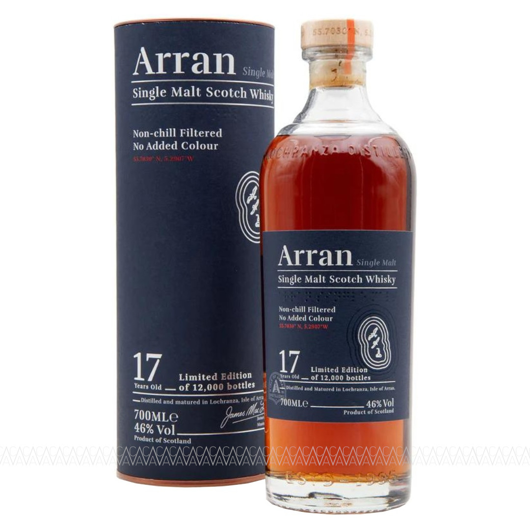 Arran 17 Years Old Single Malt Scotch Whisky 700ml