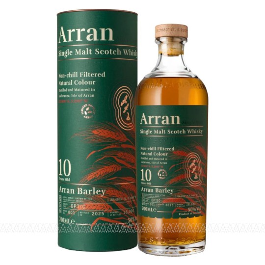 Arran Barley 10 Years Old Single Malt Scotch Whiskey 50% 700ml