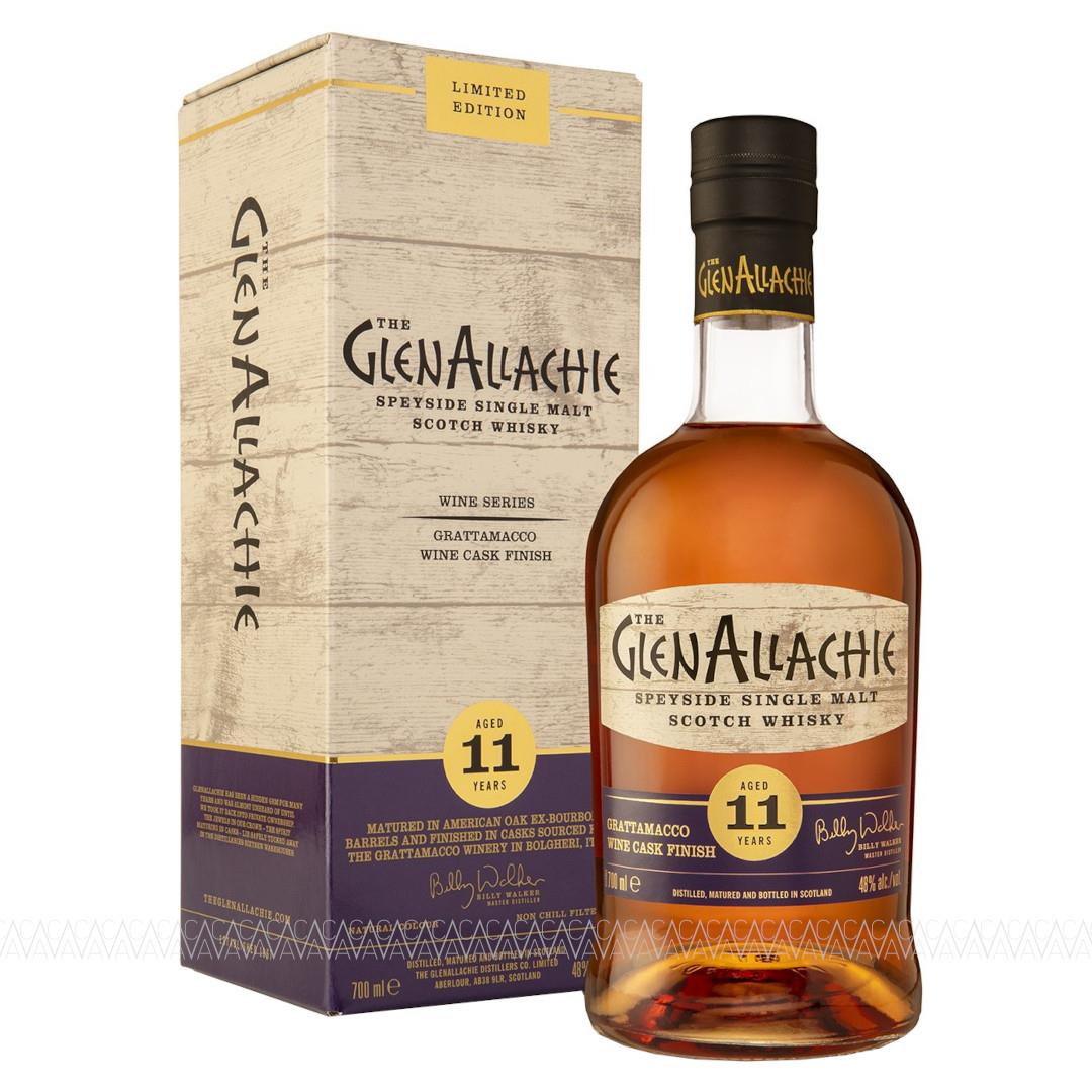 GlenAllachie 11 Years Old Grattamacco Finish Single Malt Scotch Whisky 700ml