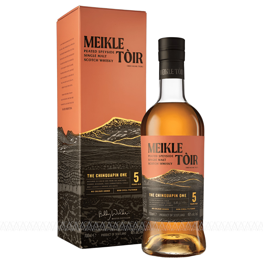 GlenAllachie Meikle Toir 5 Years Old The Chinquapin One Peated Single Malt Scotch Whisky 48% 700ml