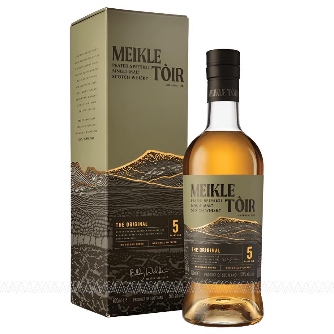 GlenAllachie Meikle Toir 5 Years Old The Original Peated Single Malt Scotch Whisky 50% 700ml