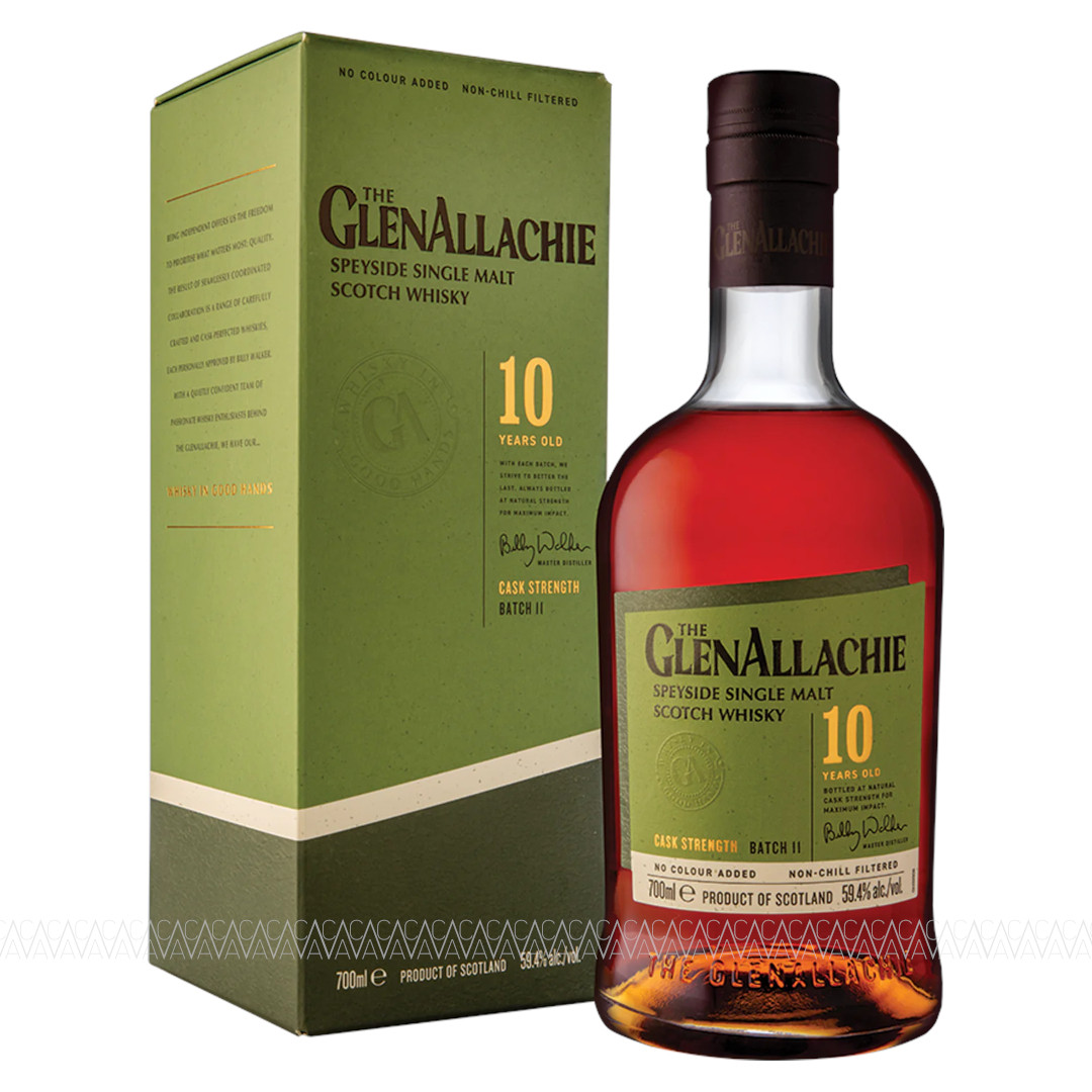 GlenAllachie 10 Years Old Cask Strength Single Malt Scotch Whisky Batch 11 - 59,4% 700ml