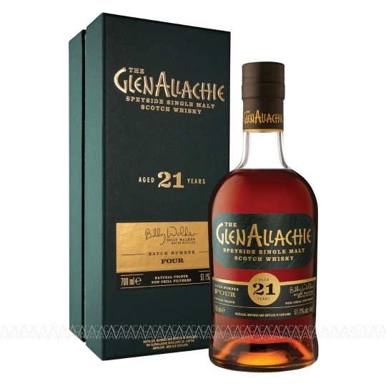 GlenAllachie 21 Years Old Batch 4 Single Malt Scotch Whisky 51,1% 700ml