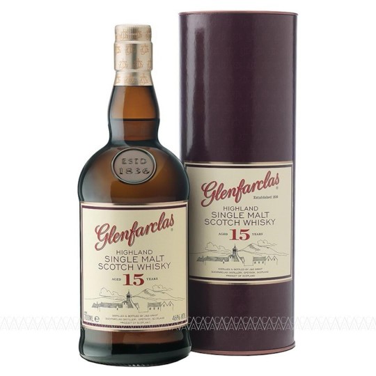 Glenfarclas 15 Years Old Single Malt Scotch Whisky 700ml