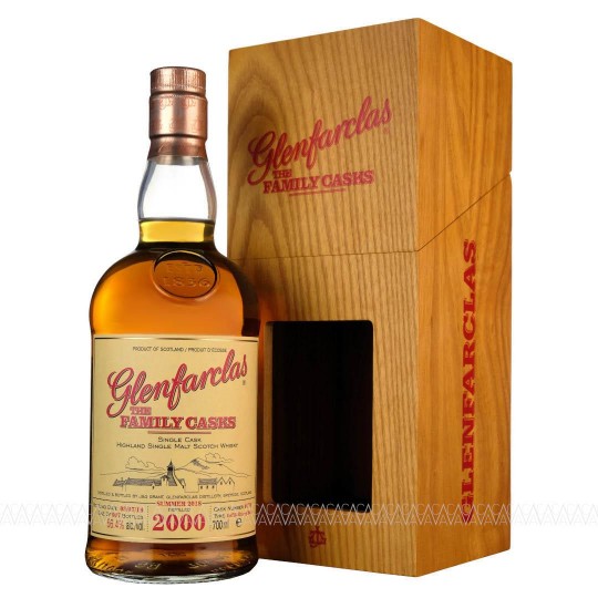 Glenfarclas Family Casks 2000-2018 Cask No. 4076 Single Malt Scotch Whisky 56.4% alc. 700ml