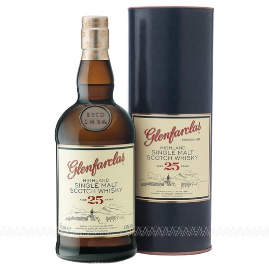 Glenfarclas 25 Years Old Single Malt Scotch Whisky 700ml