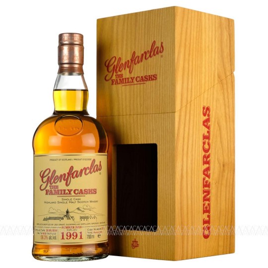 Glenfarclas Family Casks 1991-2020 Cask No.211 Single Malt Scotch Whisky 56.3% alc. 700ml
