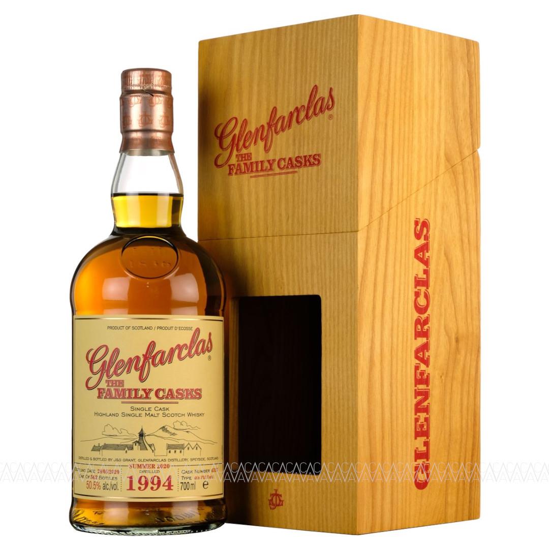 Glenfarclas Family Casks 1994-2020 Cask No.4337 Single Malt Scotch Whisky 50.5% alc. 700ml