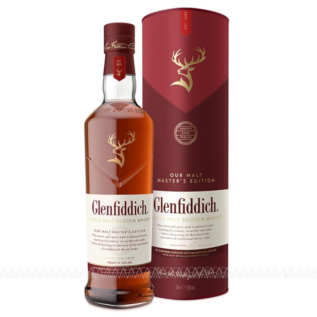 Glenfiddich Malt Master Sherry Cask Finish Single Malt Scotch Whisky 700ml