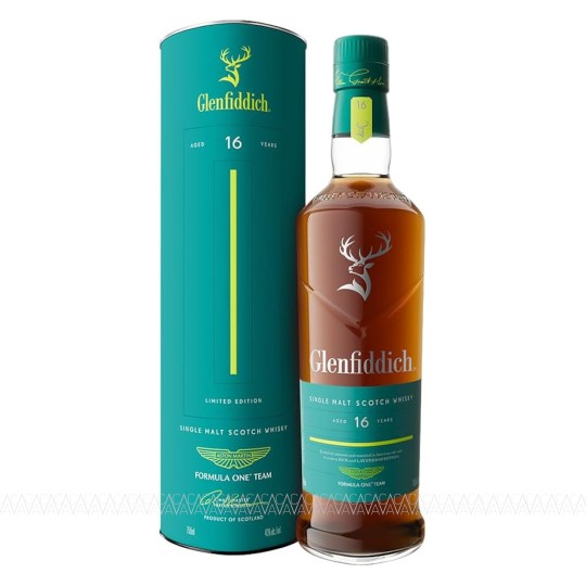 Glenfiddich 16 Years Old Single Malt Scotch Whisky Aston Martin Edition 700ml