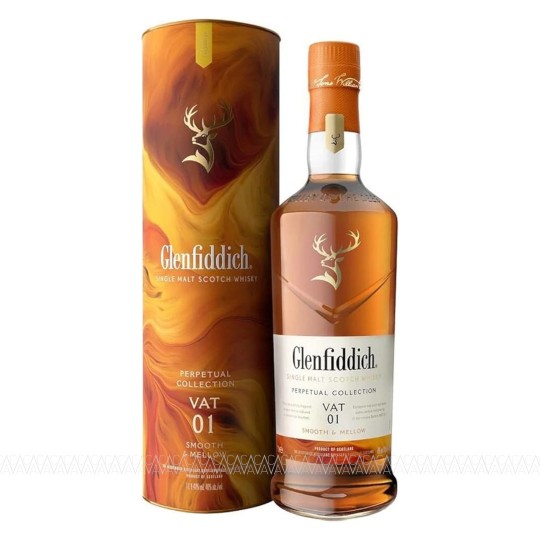 Glenfiddich Perpetual Collection VAT 01 Smooth & Mellow Single Malt Scotch Whisky 1 Λίτρο