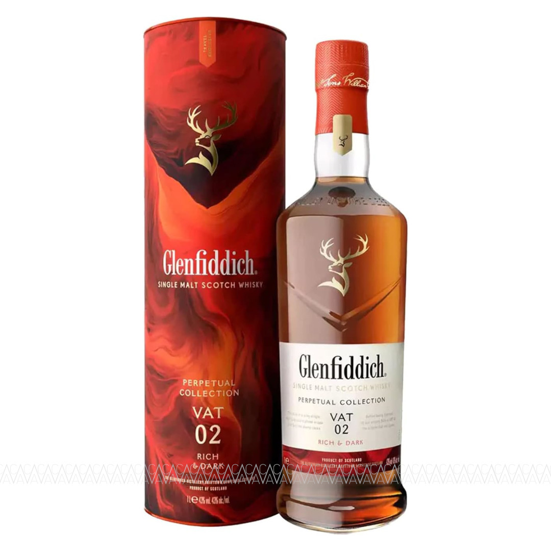 Glenfiddich Perpetual Collection VAT 02 Rich & Dark Single Malt Scotch Whisky 1 Λίτρο