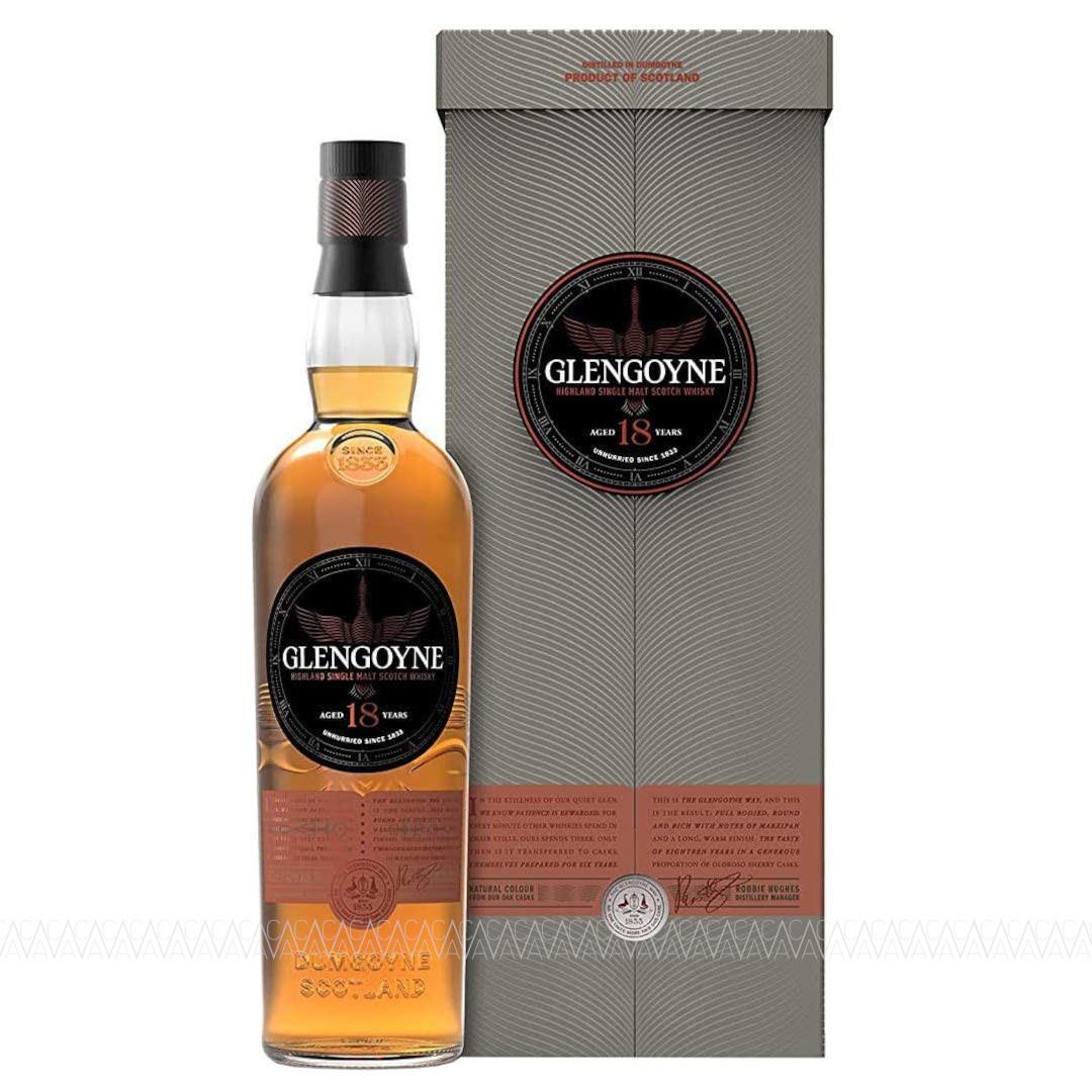 Glengoyne 18 Years Old Single Malt Scotch Whisky 700ml