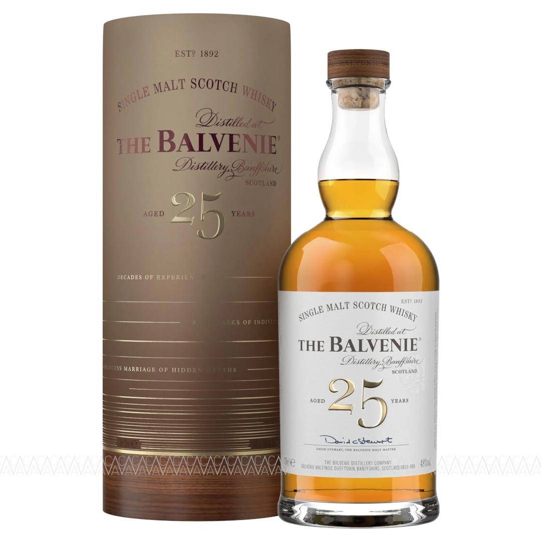 Balvenie 25 Years Old Single Malt Scotch Whisky 48% alc. 700ml