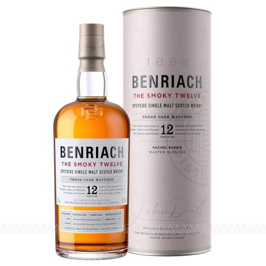 Benriach Smoky Twelve 12 Years Old Single Malt Scotch Whisky 700ml