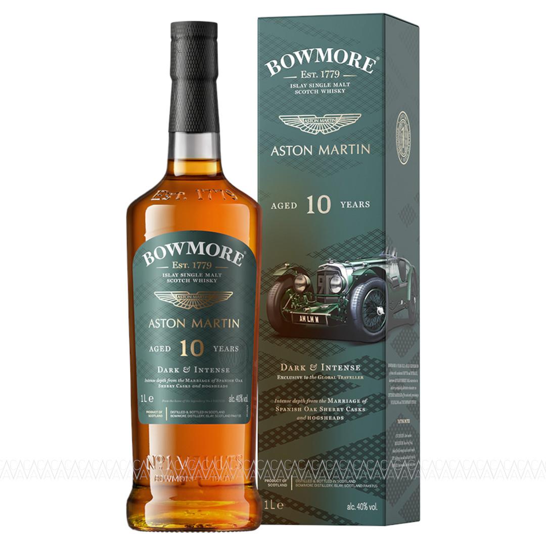 Bowmore Dark & Intense 10 Years Old Aston Martin Edition Peated Single Malt Scotch Whisky 1 Λίτρο
