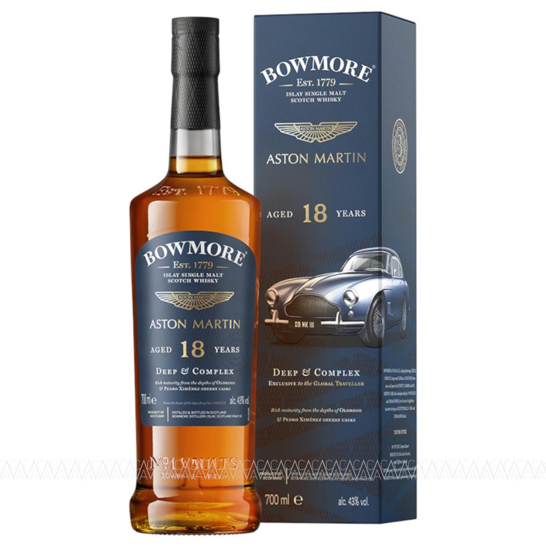 Bowmore Deep & Complex 18 Years Old Aston Martin Edition Peated Single Malt Scotch Whisky 700ml