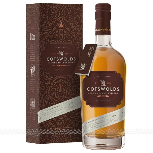 Cotswolds Reserve Single Malt English Whisky 700ml