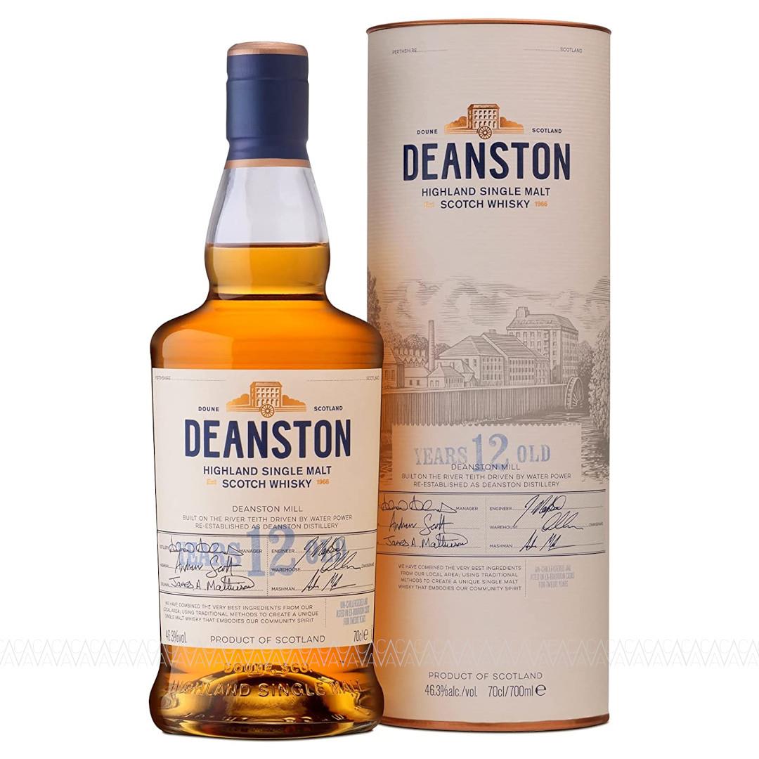 Deanston 12 Years Old Single Malt Scotch Whisky 700ml