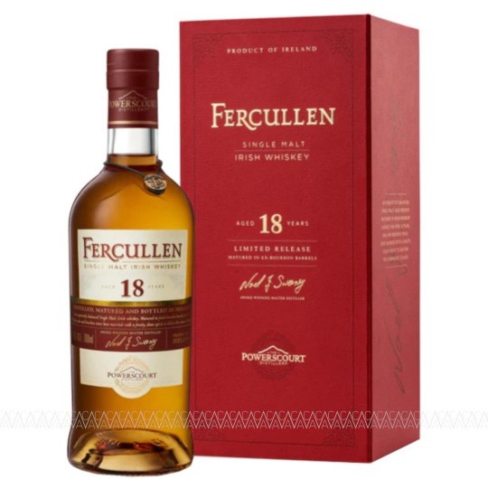 Fercullen 18 Years Old Single Malt Irish Whiskey 700ml