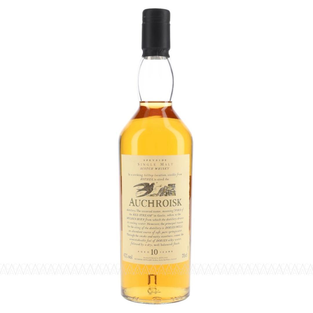 Flora & Fauna Auchroisk 10 Years Old Single Malt Scotch Whisky 700ml