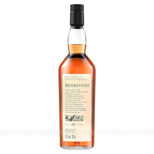 Flora & Fauna Benrinnes 15 Years Old Single Malt Scotch Whisky 700ml