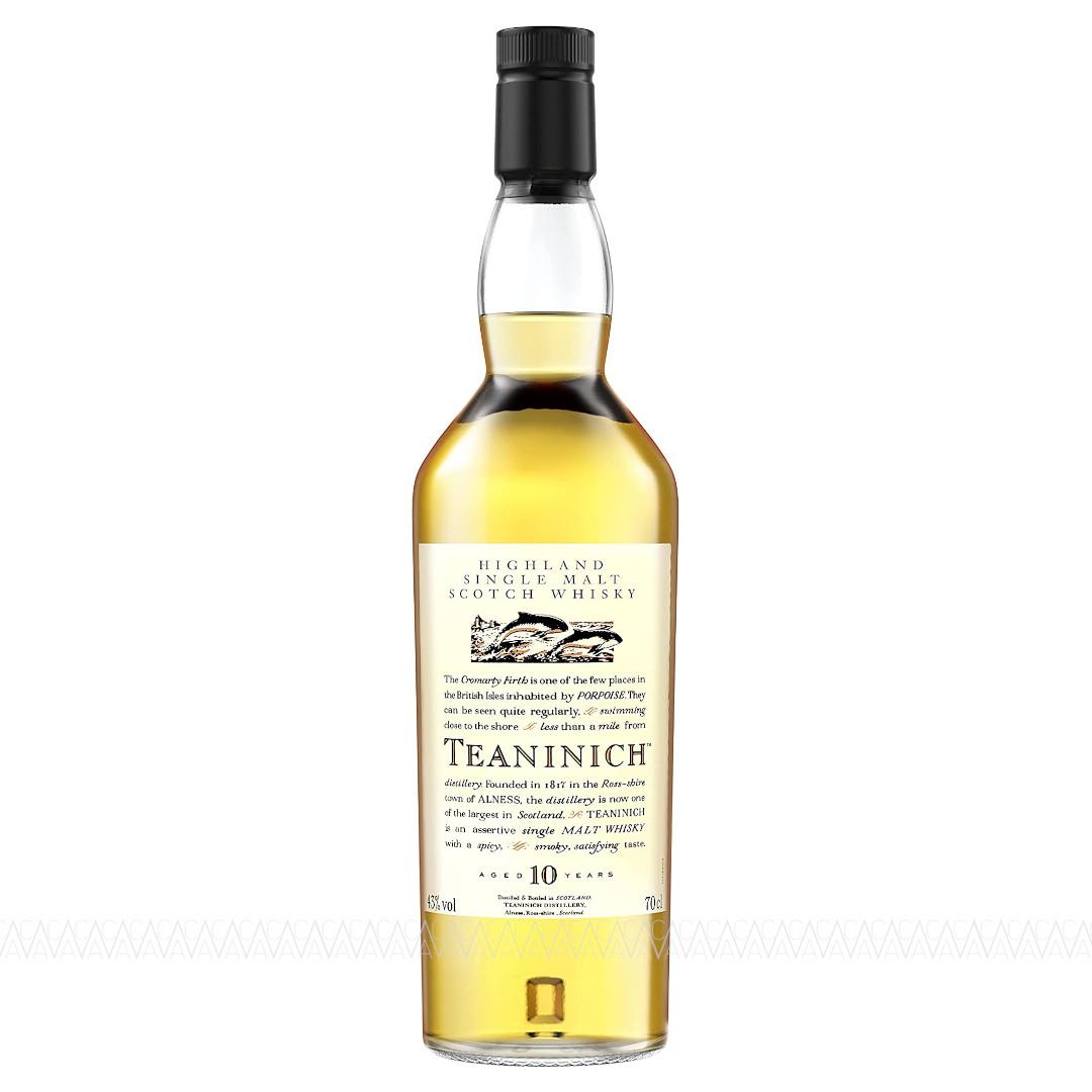 Flora & Fauna Teaninich 10 Years Old Single Malt Scotch Whisky 700ml