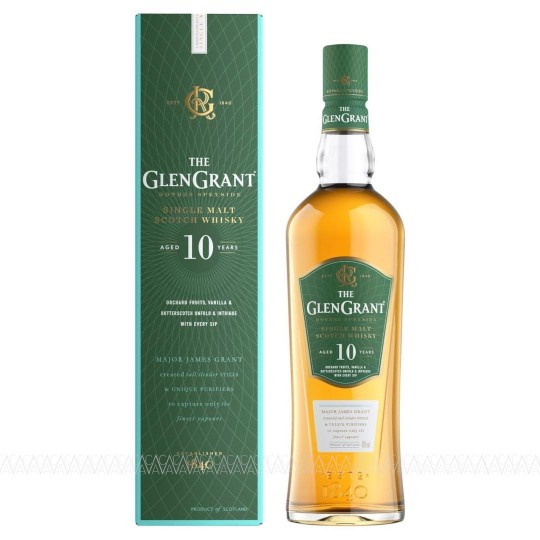 Glen Grant 10 Years Old Single Malt Scotch Whisky 1 Λίτρο
