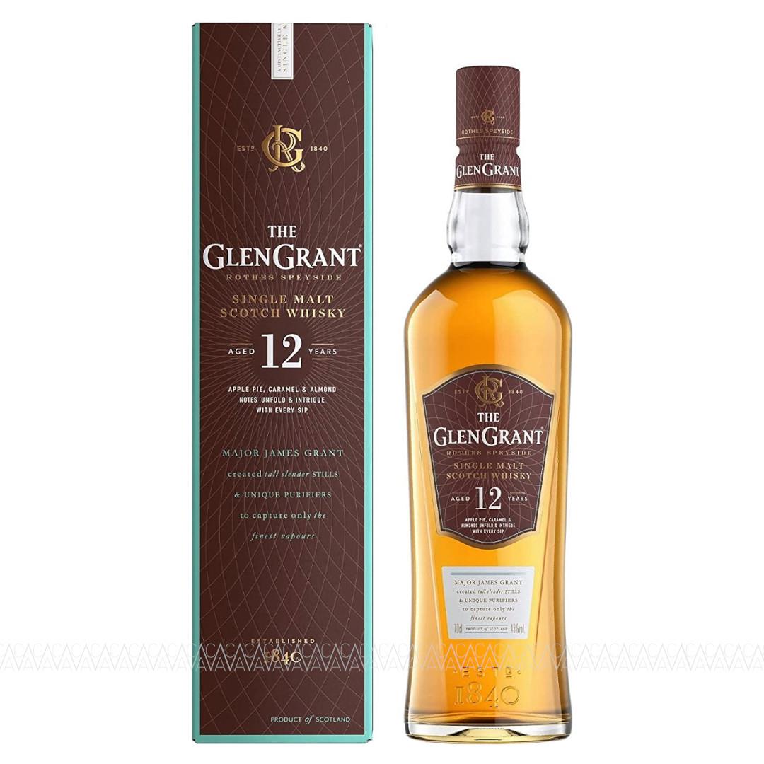 Glen Grant 12 Years Old Single Malt Scotch Whisky 700ml
