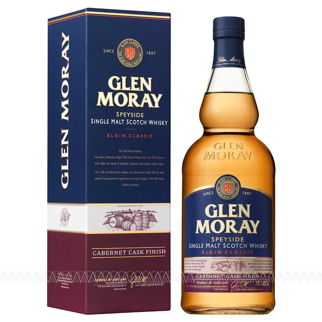 Glen Moray Cabernet Cask Finish Single Malt Scotch Whisky 700ml