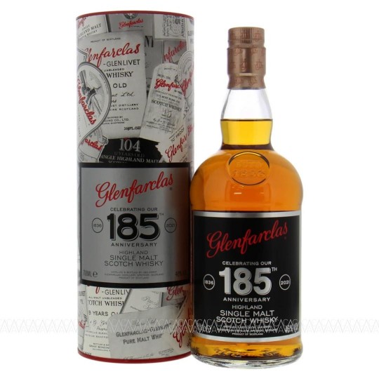 Glenfarclas 185th Anniversary Single Malt Scotch Whisky 700ml