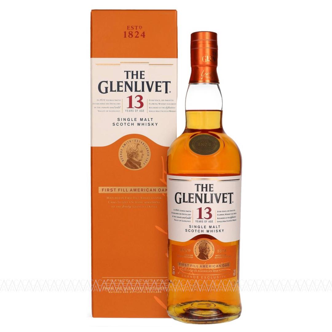 Glenlivet 13 Years Old First Fill Single Malt Scotch Whisky 700ml