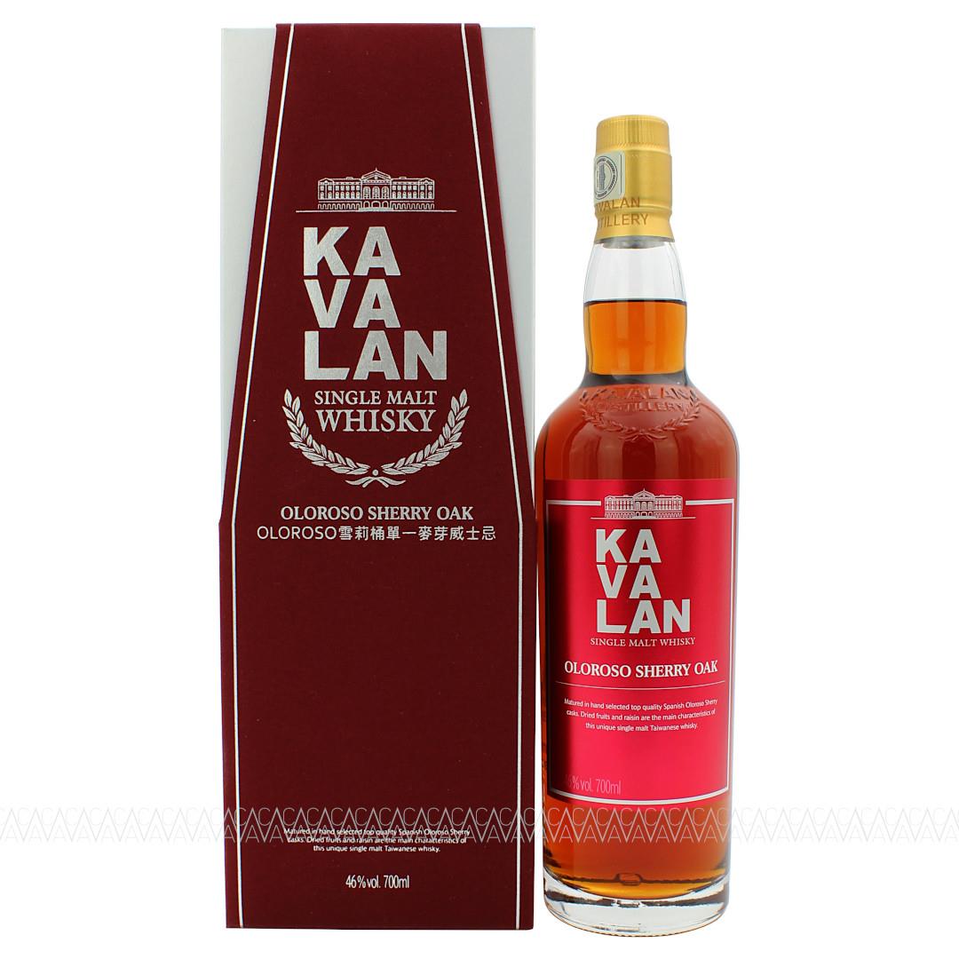 Kavalan Oloroso Sherry Oak Single Malt Taiwanese Whisky 700ml