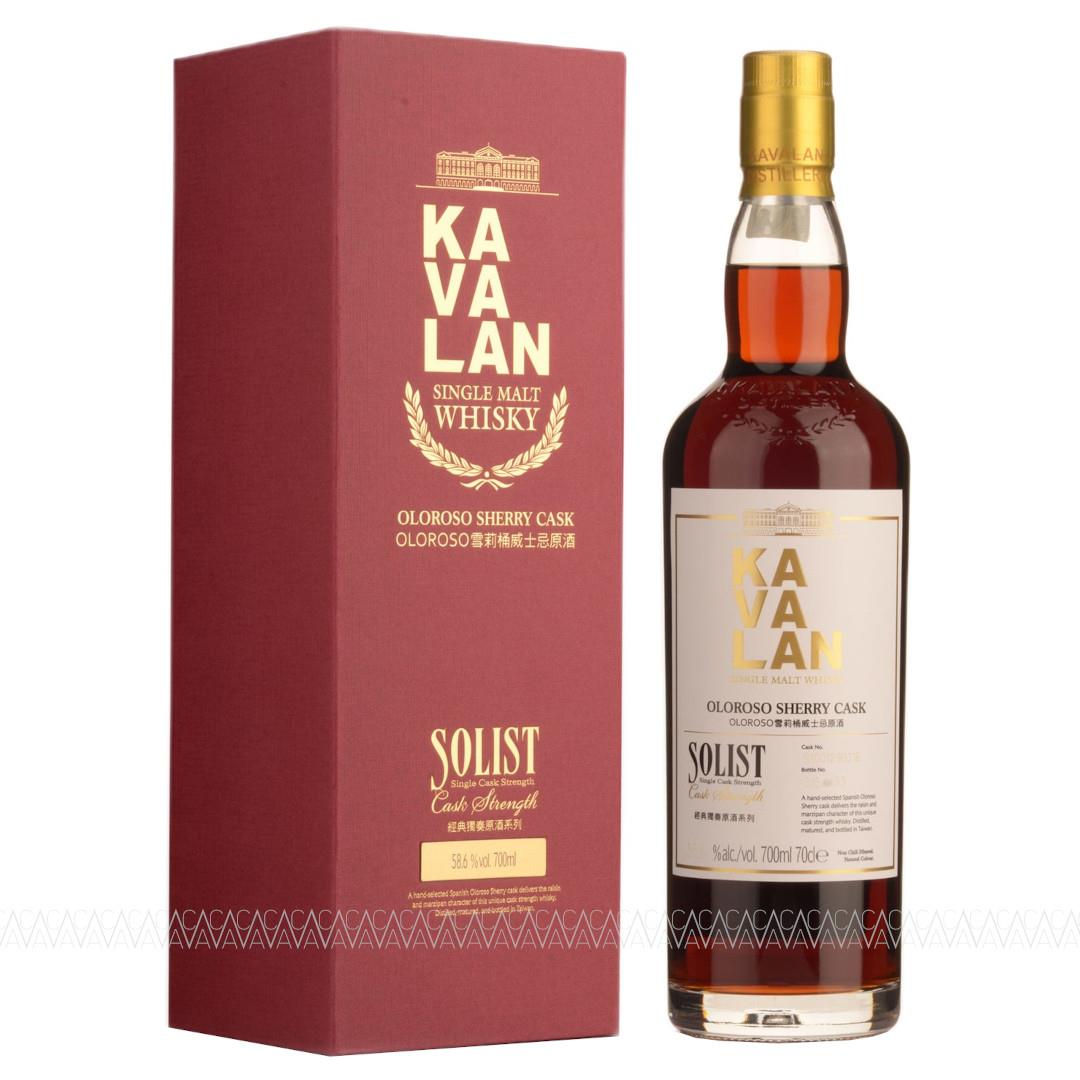 Kavalan Solist Oloroso Sherry Cask Single Malt Taiwanese Whisky 58,6% alc. 700ml