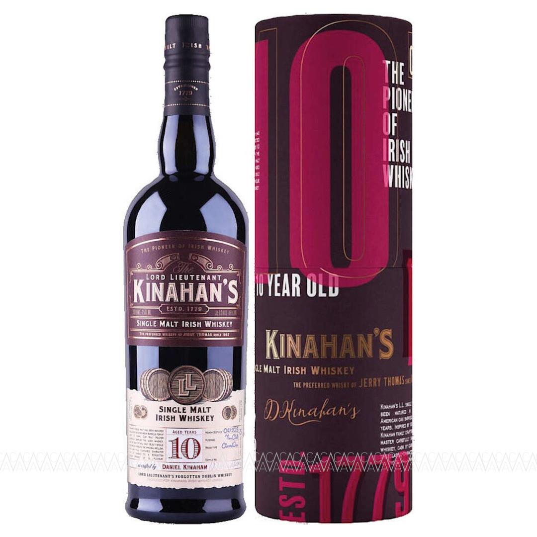 Kinahan's 10 Years Old Single Malt Irish Whiskey 700ml