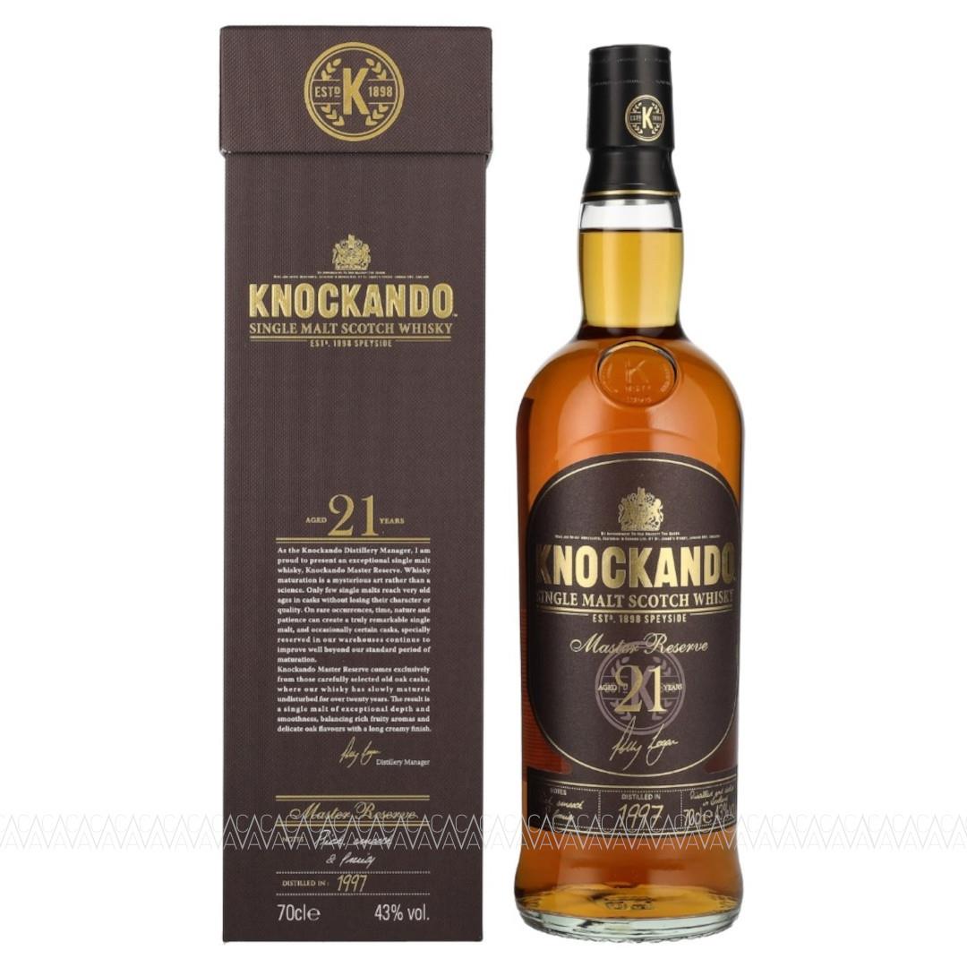 Knockando 21 Years Old Master Reserve Single Malt Scotch Whisky 700ml
