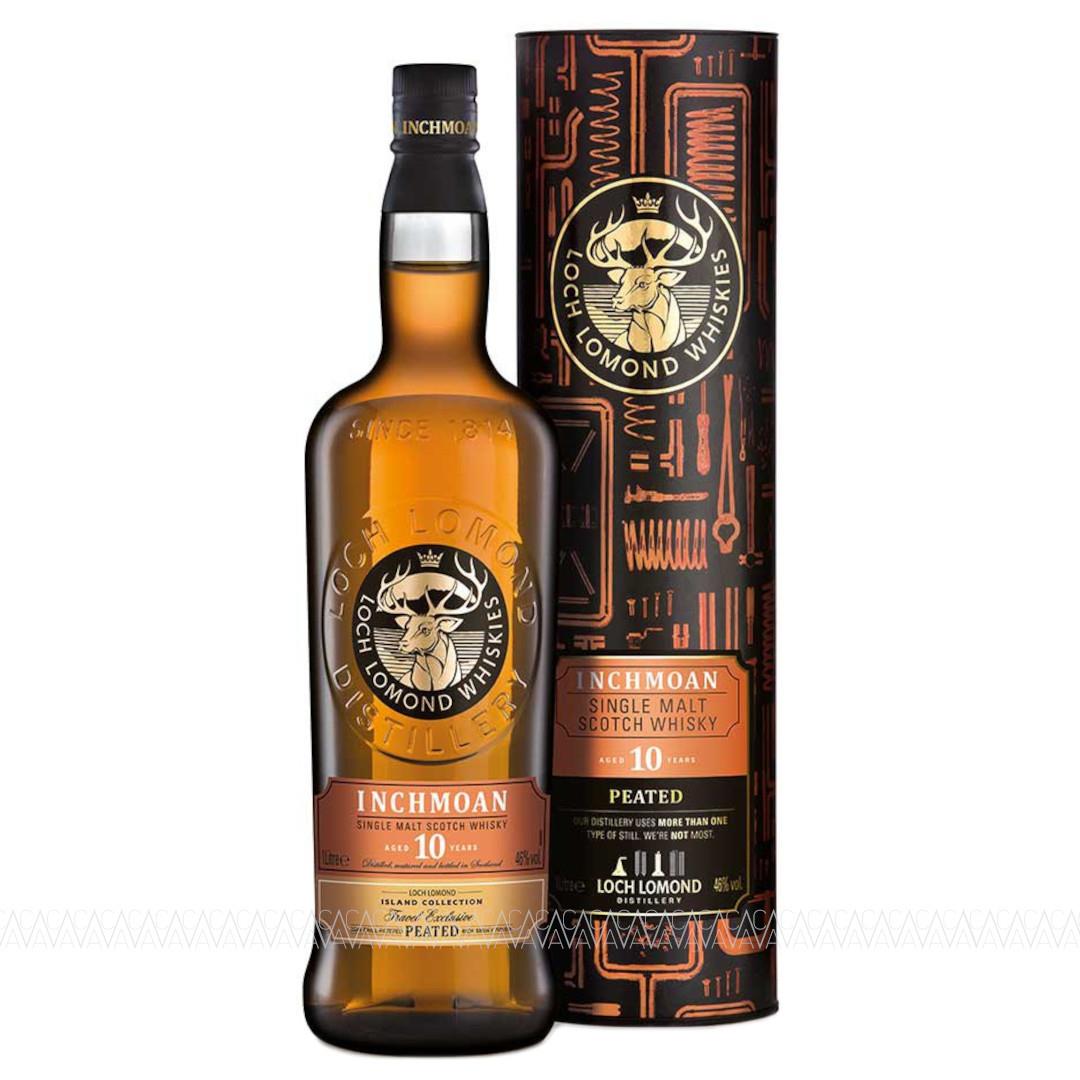 Loch Lomond Inchmoan 10 Years Old Peated Single Malt Scotch Whisky 1 Λίτρο