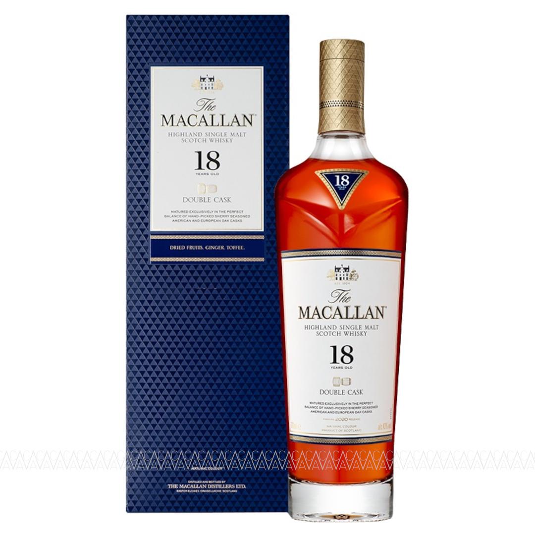 Macallan 18 Years Old Double Cask Single Malt Scotch Whisky 700ml
