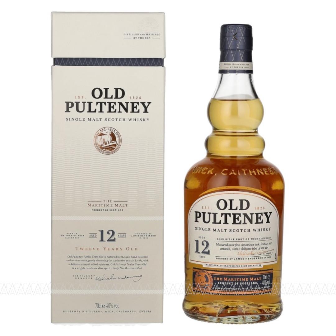 Old Pulteney 12 Years Old Single Malt Scotch Whisky 700ml