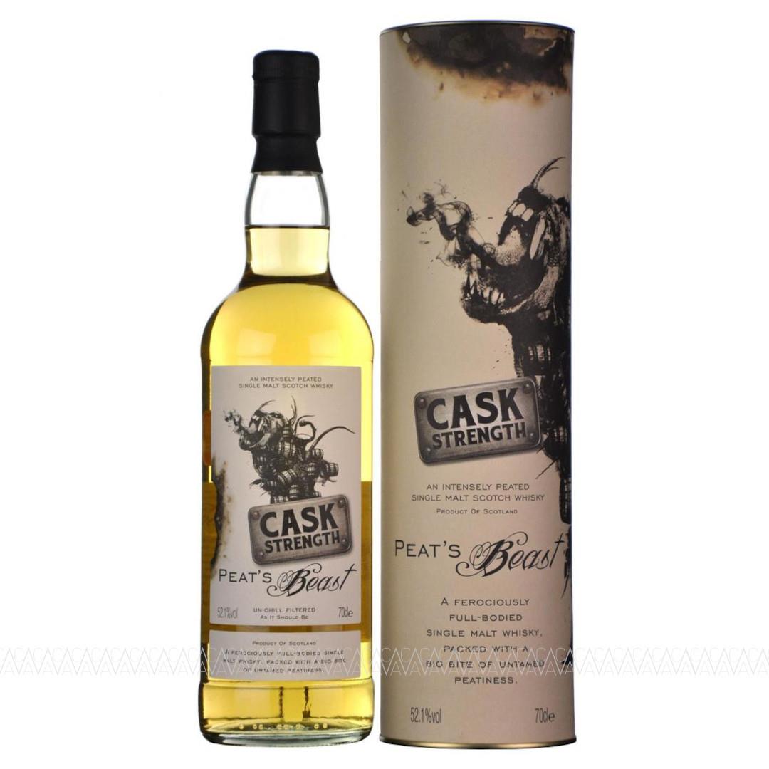 Peat's Beast Cask Strength Single Malt Scotch Whisky 52,1% 700ml