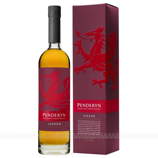 Penderyn Legend Single Malt Welsh Whisky 700ml
