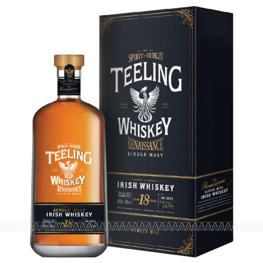 Teeling Renaissance Series No.4 Aged 18 Years Pineau des Charentes Cask Finish Single Malt Irish Whiskey 700ml