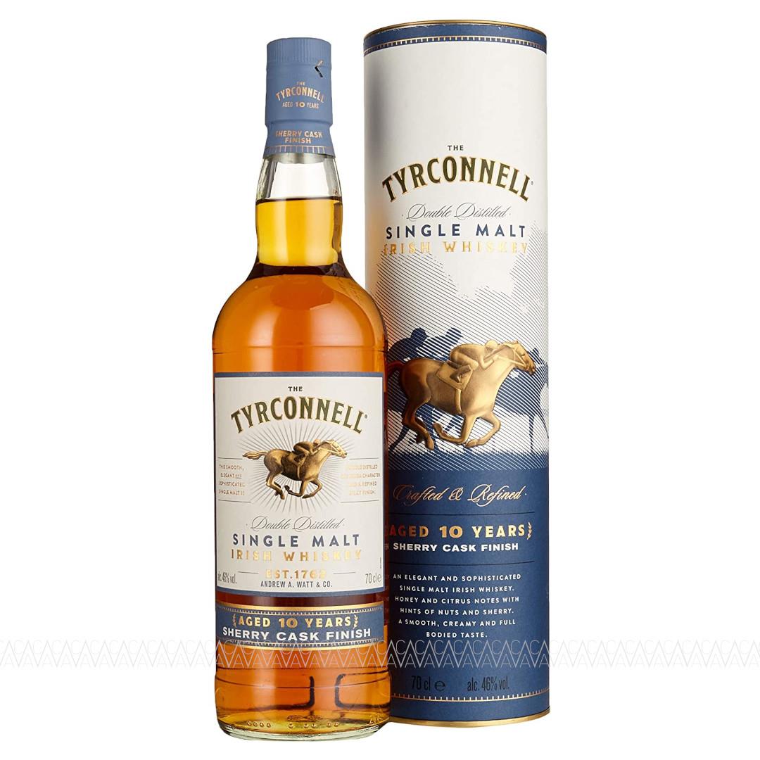 Tyrconnell 10 Years Old Sherry Cask Finish Single Malt Irish Whiskey 700ml